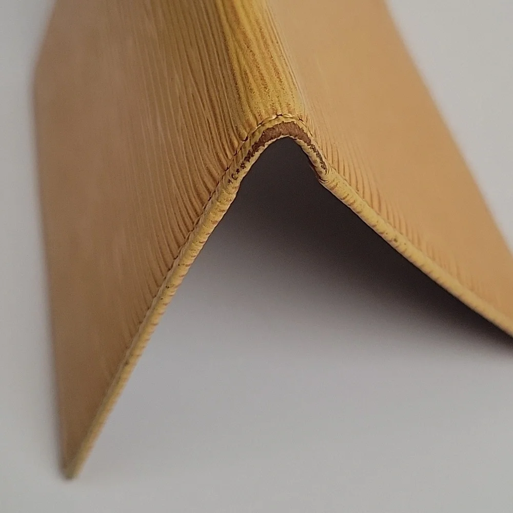 Louis Vuitton Card Holder in Mustard Yellow Epi Leather